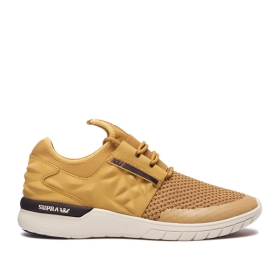 Supra Mens FLOW RUN EVO 2 Low Top Shoes Woodthrush/bone | US-83729